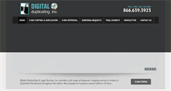 Desktop Screenshot of digitalduplicating.com